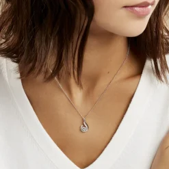 Online Histoire d'Or Collier Indian Drop Argent Blanc Oxyde De Zirconium