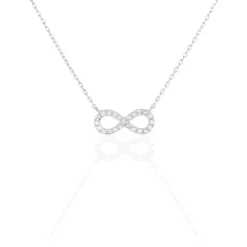Histoire d'Or Collier Infini Empierre Or Blanc Diamant* Colliers|Colliers