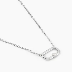 New Histoire d'Or Collier Infini Pop De Zirconium argent blanc oxyde