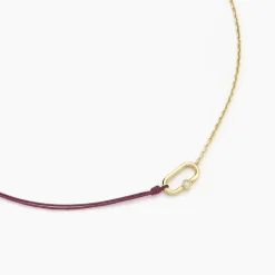 Histoire d'Or Collier Infini Pop Argent Jaune Oxyde De Zirconium* Colliers|Colliers