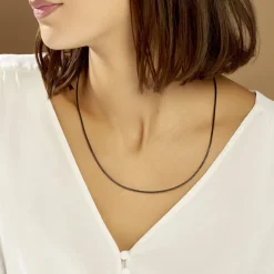 Histoire d'Or Collier Ireneeae Argent Blanc