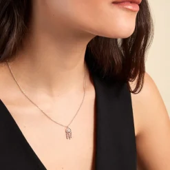 Histoire d'Or Collier Islene Argent Blanc Oxyde De Zirconium* Colliers|Colliers