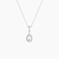 Outlet Histoire d'Or Collier Istanbul Argent Blanc Oxyde De Zirconium