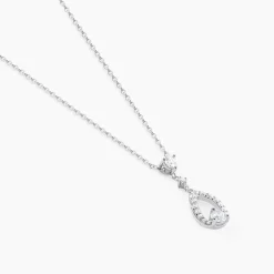 Outlet Histoire d'Or Collier Istanbul Argent Blanc Oxyde De Zirconium