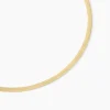 Discount Histoire d'Or Collier Ivria Maille Heringbone Or Jaune
