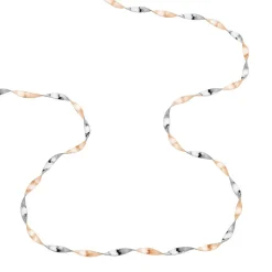 Histoire d'Or Collier Izar Torsadee Or Bicolore