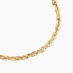 Clearance Histoire d'Or Collier Izar Torsadee Or Jaune