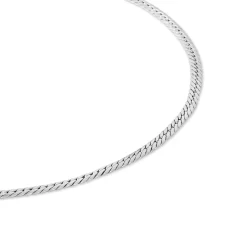 Histoire d'Or Collier Izel Maille Anglaise Or Blanc* Colliers|Colliers