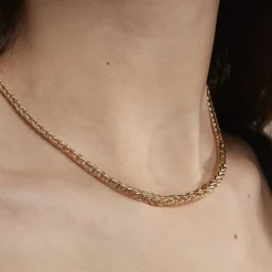 Histoire d'Or Collier Jany Danilo Maille Palmier* Colliers|Colliers