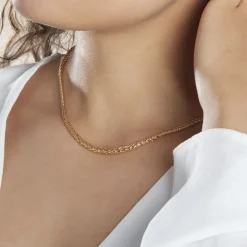 Histoire d'Or Collier Jany Danilo Maille Palmier* Colliers|Colliers