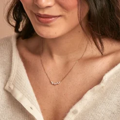 Histoire d'Or Collier Jardins D'hiver Plaqué Or Jaune Oxyde De Zirconium* Colliers|Colliers