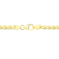 Online Histoire d'Or Collier Jayna Maille Palmier Or Jaune