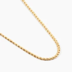 Discount Histoire d'Or Collier Jayna Maille Palmier Or Jaune