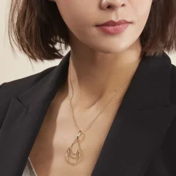 Histoire d'Or Collier Jenyfer Plaqué Or Jaune