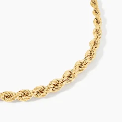 New Histoire d'Or Collier Jerry Danilo Maille Corde Or Jaune