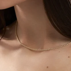 Discount Histoire d'Or Collier Jerry Maille Corde or jaune