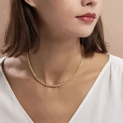 Histoire d'Or Collier Jerry Maille Corde Or Jaune* Colliers|Colliers
