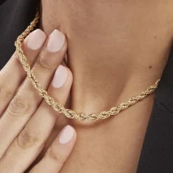 Histoire d'Or Collier Jerry Maille Corde Or Jaune* Colliers|Colliers