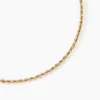 Histoire d'Or Collier Jerry Or Jaune Maille Corde* Colliers|Colliers