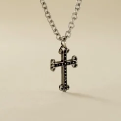 Histoire d'Or Collier Jodoc Acier Blanc* Colliers|Colliers