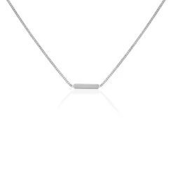 Histoire d'Or Collier Jordana Argent Blanc* Bijoux Personnalisés|Colliers