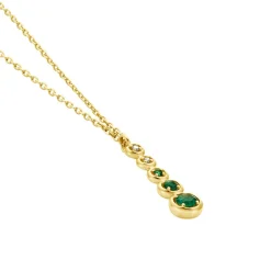 Sale Histoire d'Or Collier Josephine Or Jaune Emeraude or jaune émeraude