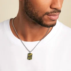 JOURDAN Collier Azeneth Acier Argenté* Colliers|Colliers