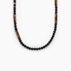 JOURDAN Collier Jaycob Autres Noir Agate Quartz* Colliers|Colliers