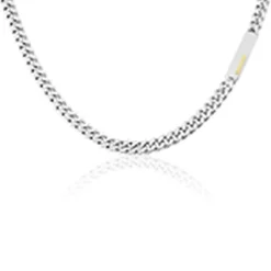 JOURDAN Collier Olympe Acier Blanc* Colliers|Colliers