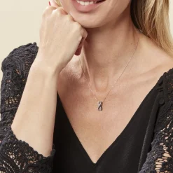 Histoire d'Or Collier Julianne Or Blanc Diamant* Colliers|Colliers