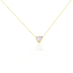 Hot Histoire d'Or Collier Juliete Or Jaune Amethyste