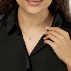 Hot Histoire d'Or Collier Juliete Or Jaune Amethyste