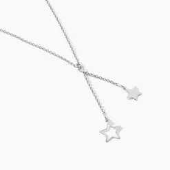 Histoire d'Or Collier Juliette Argent Blanc