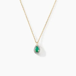 Histoire d'Or Collier Juliettina Or Jaune Emeraude Diamant* Colliers|Colliers