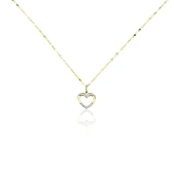 Hot Histoire d'Or Collier Kalliope Jaune Diamant Blanc