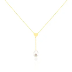 Best Histoire d'Or Collier Kandida Or Jaune Perle De Culture