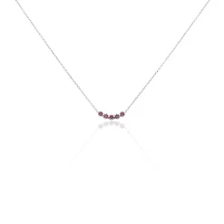 Histoire d'Or Collier Karrie Argent Blanc Oxyde De Zirconium* Colliers|Colliers