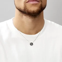 Clearance Histoire d'Or Collier Keenan Argent Blanc