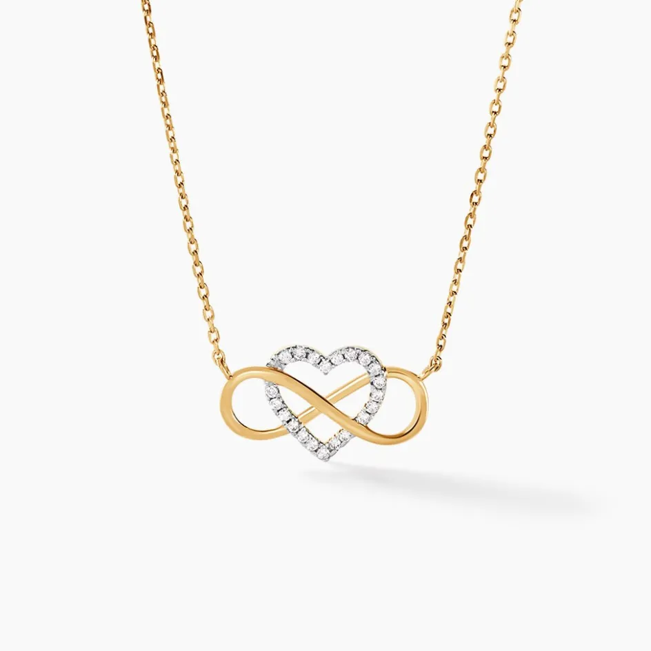 Histoire d'Or Collier Lacey Or Bicolore Oxyde De Zirconium