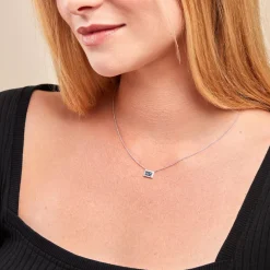 Histoire d'Or Collier Laurine Argent Blanc Oxyde De Zirconium* Colliers|Colliers