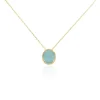Histoire d'Or Collier Leeve Plaqué Or Jaune Amazonite* Colliers|Colliers