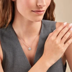 New Histoire d'Or Collier Leola Argent Blanc Oxyde De Zirconium