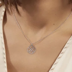 Histoire d'Or Collier Lev Argent Blanc* Colliers|Colliers