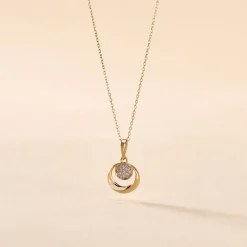 Online Histoire d'Or Collier Liana Or Jaune Diamant