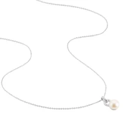 Histoire d'Or Collier Lilio Argent Blanc Perle De Culture Et Oxyde De Zirconium* Colliers|Colliers