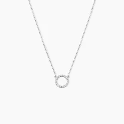 Sale Histoire d'Or Collier Lim De Zirconium or blanc oxyde