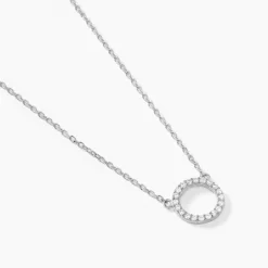 Sale Histoire d'Or Collier Lim De Zirconium or blanc oxyde