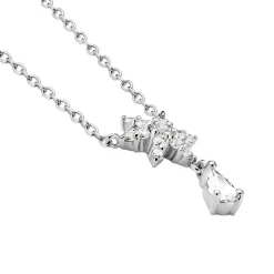 Histoire d'Or Collier Linas Argent Blanc Oxyde De Zirconium* Colliers|Colliers