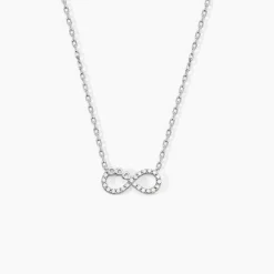 Histoire d'Or Collier Liviane Argent Blanc Oxyde De Zirconium
