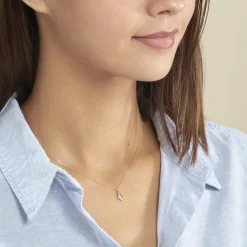 Clearance Histoire d'Or Collier Lizia Or Jaune Diamant